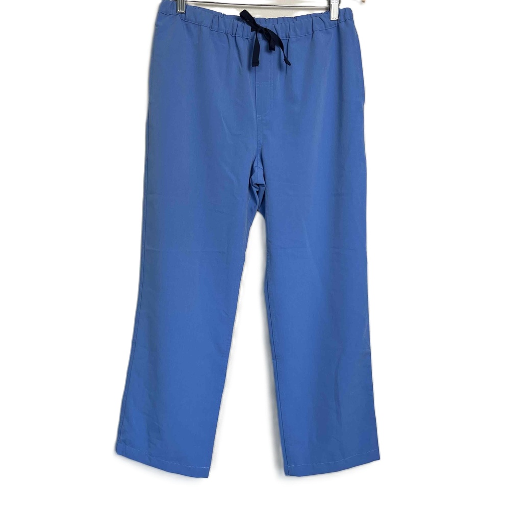 FIGS‎ Technical Collection Blue Scrub Mens Medium FM4500 Drawstring Straight